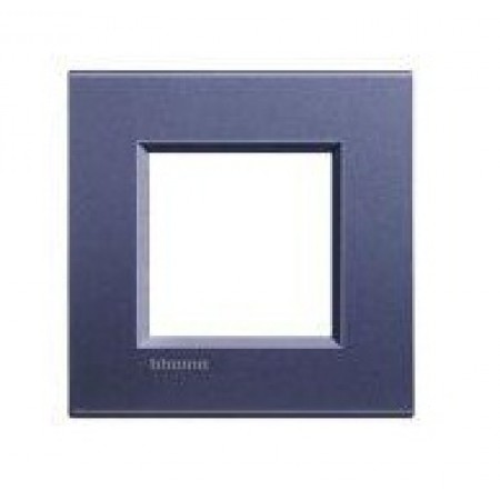 Placa ornament 2 module Violet Bticino Living Light